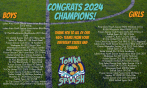 Congrats to our 2024 Tonka Splash Champions